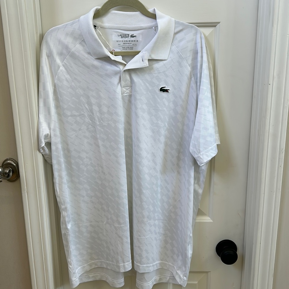 Lacoste men’s polo from Djokovic